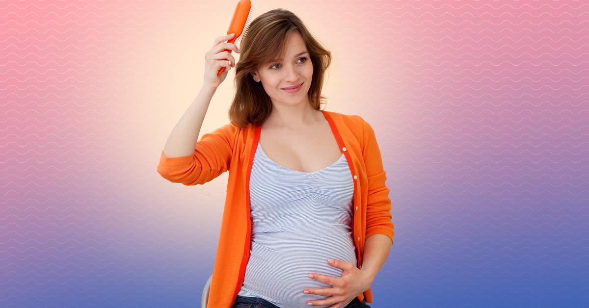¿Cómo puedes cuidar tu cabello durante el embarazo?