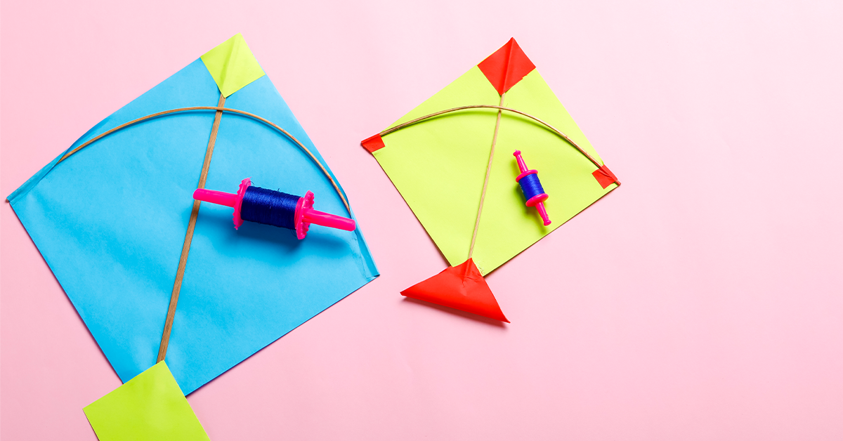 Aprende a elaborar dos tipos de cometas, de manera fácil desde tu hogar