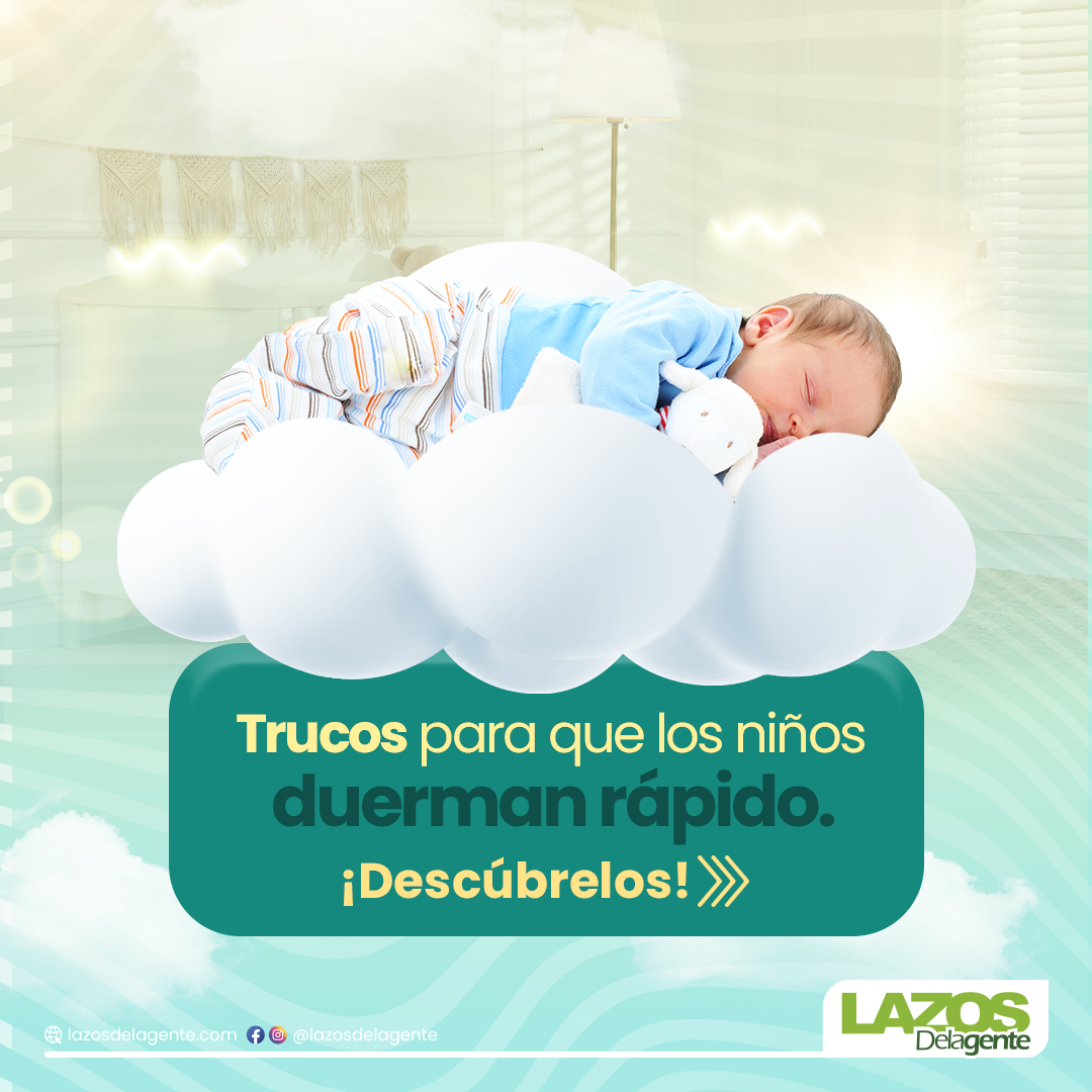 Trucos para que los niños duerman rápido