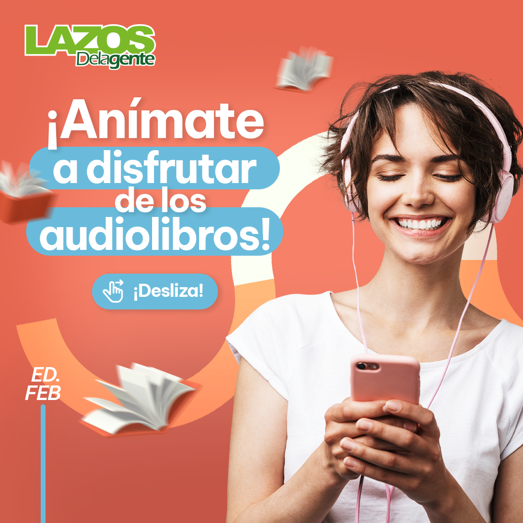 anímate a disfrutar de los audiolibros
