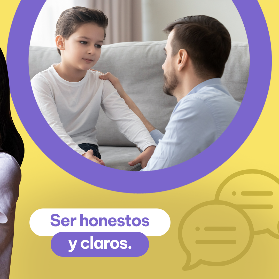 Ser honesto y claros