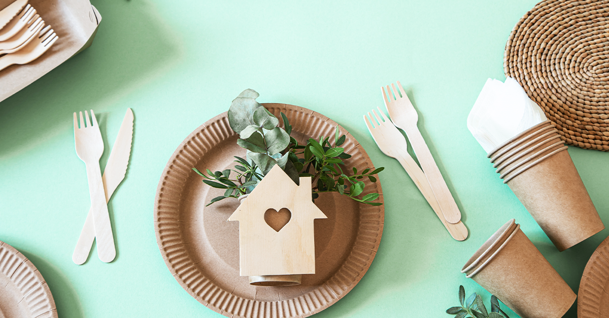 Cinco ideas de decoración ecológica para tus fiestas