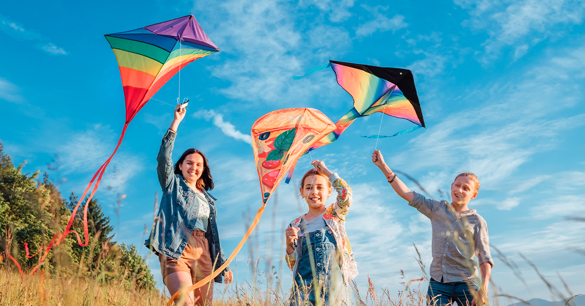 Época de cometas - excusa perfecta para fortalecer vínculos familiares
