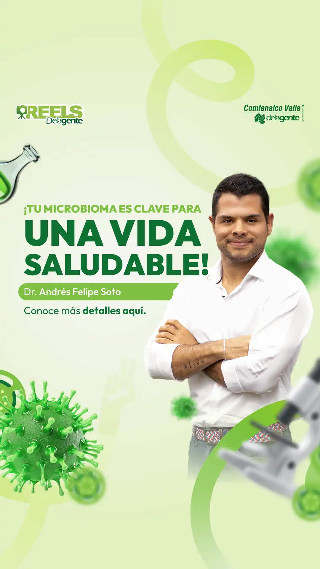 Tu microbioma es clave para una vida saludable
