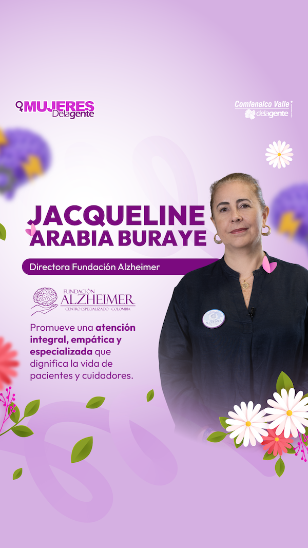 Jacqueline Arabia - Fundación Alzheimer de Cali