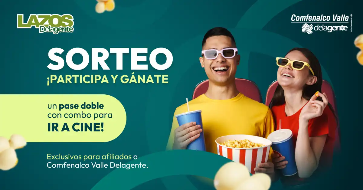 Sorteo de Pases Dobles Para Cine