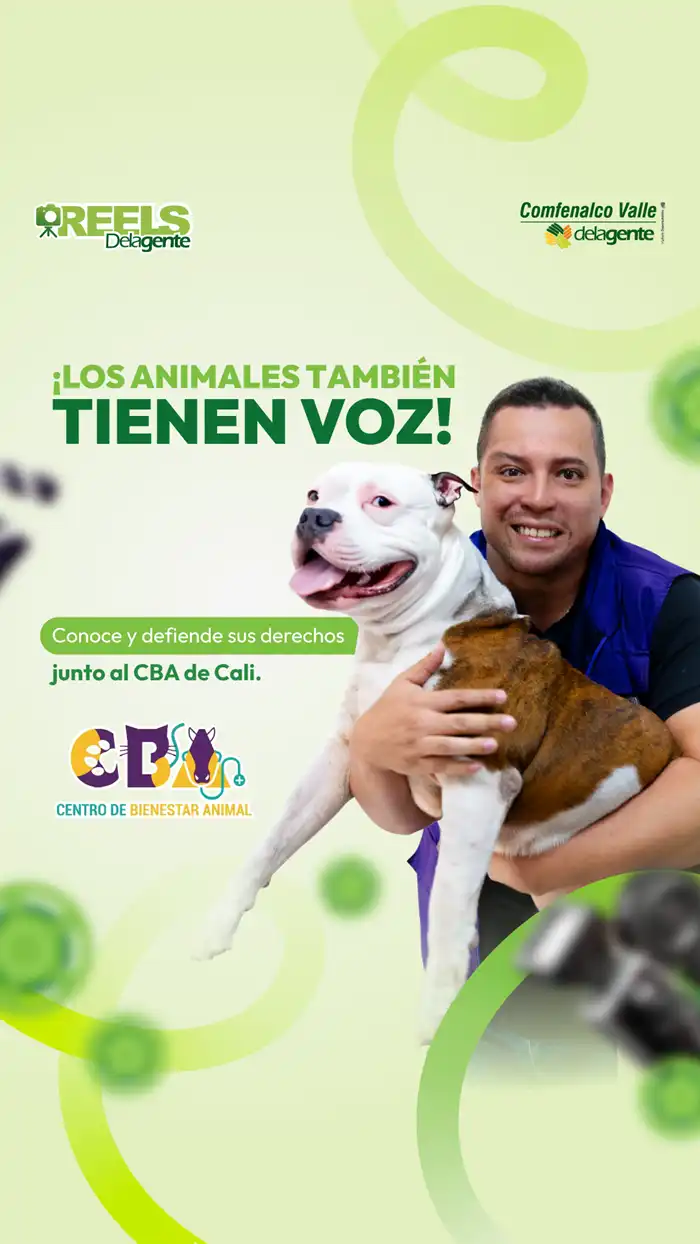 ¡Los animales también tienen voz! Conoce y defiende sus derechos junto al CBA de Cali