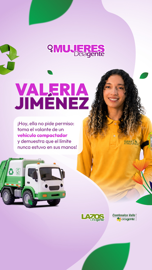 Valeria Jiménez, una Mujer Delagente