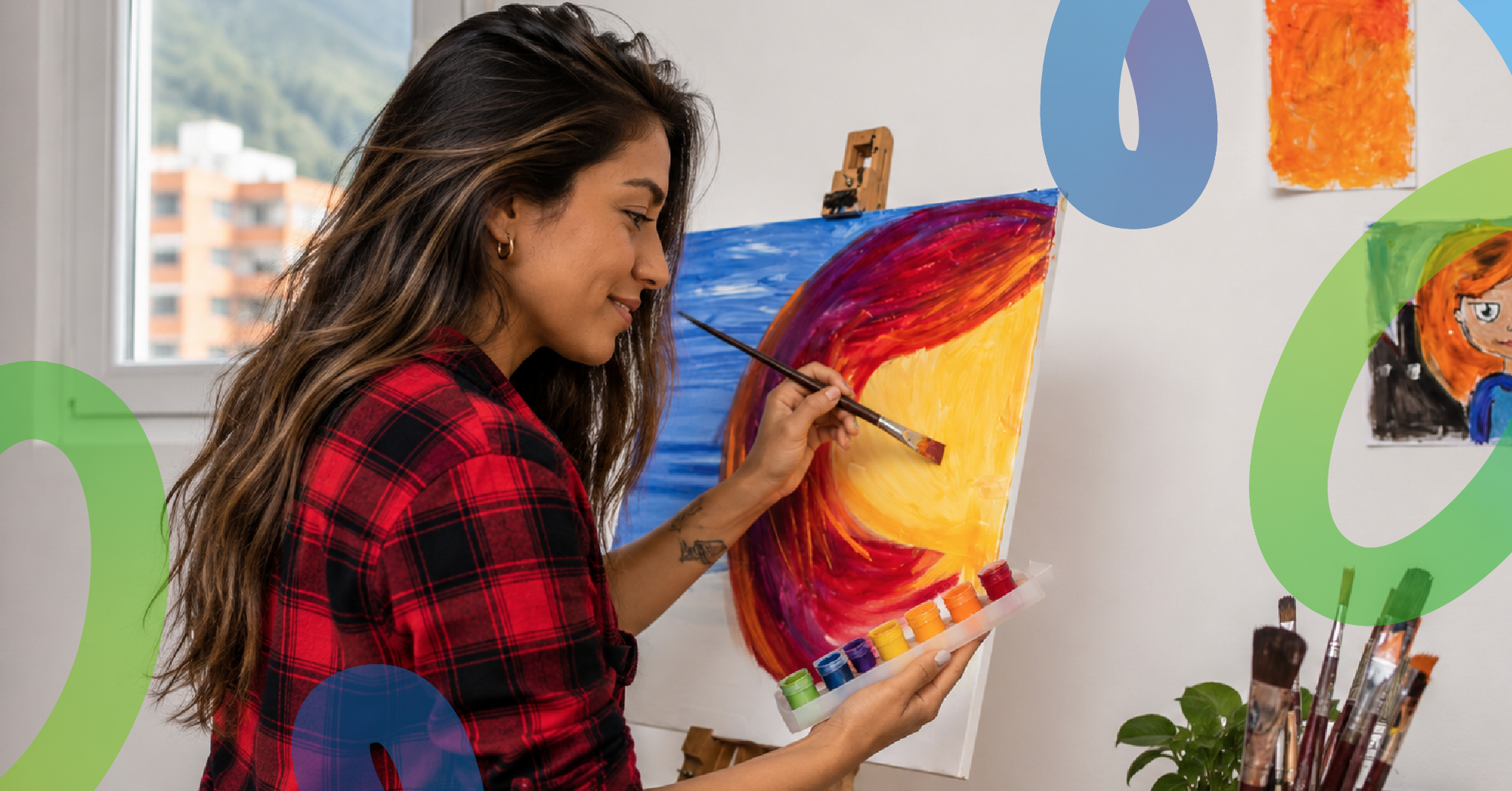 Expresa tu imaginación recreación a través del arte